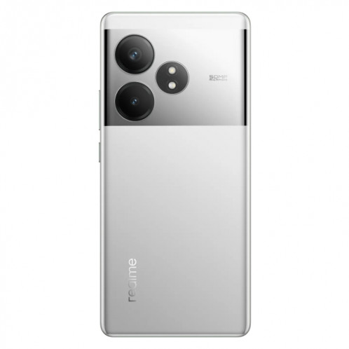 Realme GT Neo6 SE, 12 Go + 256 Go, 6,78 pouces Realme UI 5.0 Snapdragon 7+ Octa Core, NFC, Réseau : 5G, Prise en charge de Google Play (Argent) SR586S412-09