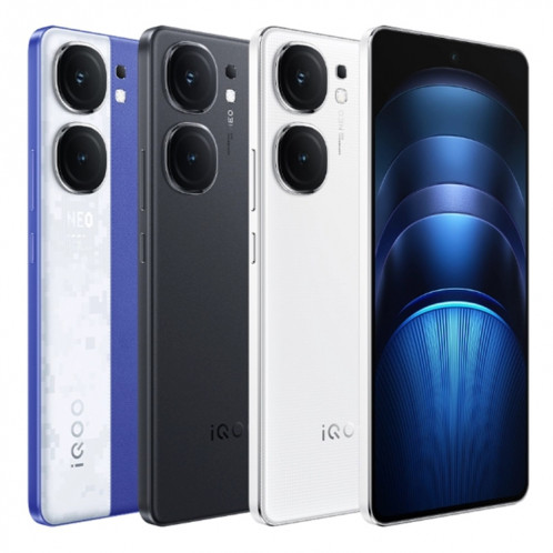 vivo iQOO Neo9S Pro+, 16 Go + 512 Go, identification faciale et identification par empreinte digitale 3D par ultrasons, 6,78 pouces Android 14 OriginOS 4 Snapdragon 8 Gen 3 Octa Core 2,63 GHz, OTG, NFC, réseau : 5G, SV597B1766-010