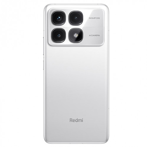 Xiaomi Redmi K70 Ultra, 16 Go + 512 Go, 6,67 pouces Xiaomi HyperOS Dimensity 9300+ Octa Core 4 nm jusqu'à 3,4 GHz, NFC, réseau : 5G (blanc) SX601W691-010
