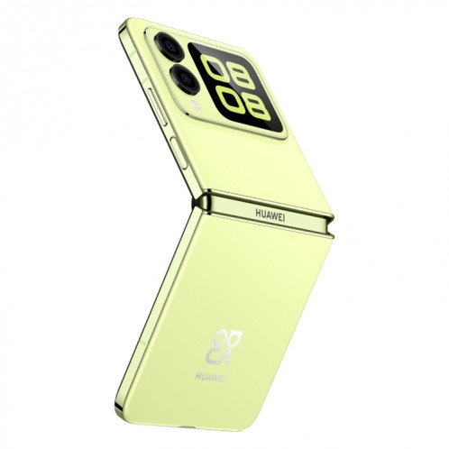 Huawei nova Flip, 12 Go + 1 To, identification par empreinte digitale latérale, 6,94 pouces + 2,14 pouces HarmonyOS 4.2 Octa Core, NFC, OTG, ne prend pas en charge Google Play (vert) SH610G785-013