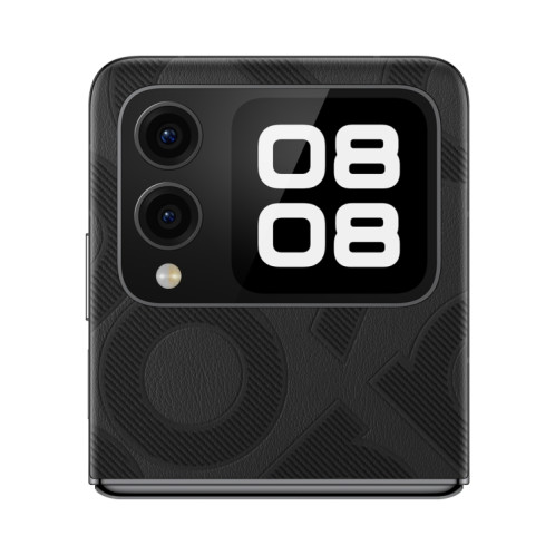 Huawei nova Flip, 12 Go + 256 Go, identification par empreinte digitale latérale, 6,94 pouces + 2,14 pouces HarmonyOS 4.2 Octa Core, NFC, OTG, ne prend pas en charge Google Play (noir) SH611B241-013