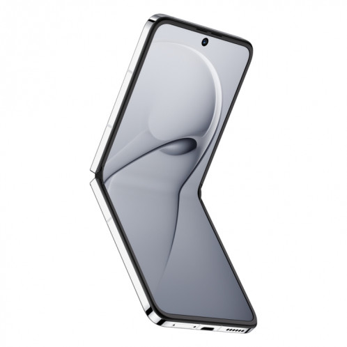 Huawei nova Flip, 12 Go + 512 Go, identification par empreinte digitale latérale, 6,94 pouces + 2,14 pouces HarmonyOS 4.2 Octa Core, NFC, OTG, ne prend pas en charge Google Play (blanc) SH612W897-013