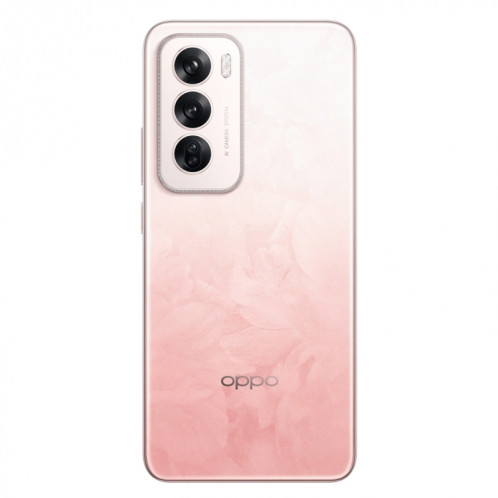 Téléphone OPPO Reno12 AI, 16 Go + 512 Go, écran empreinte digitale, 6,7 pouces ColorOS 14.1 Dimensity 8250 Octa Core jusqu'à 3,1 GHz, NFC, OTG, réseau : 5G (rose) SO619F1150-013