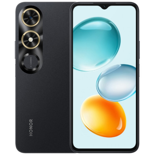 Honor Play9C 5G, 6 Go + 128 Go, lecteur d'empreintes digitales latéral, 6,56 pouces MagicOS 8.0 Dimensity 6100+ Octa Core, réseau : 5G, OTG, ne prend pas en charge Google Play (noir) SH626B1964-07