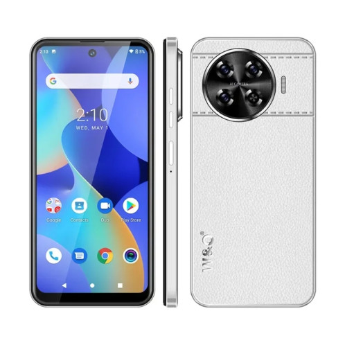 W&O X300, 3 Go + 32 Go, 6,528 pouces Android 10 Mediatek MT6739 Quad Core, réseau : 4G (blanc) SH876W904-09