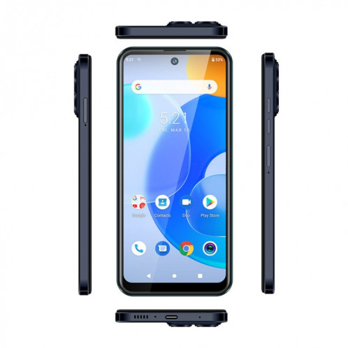 Téléphone de marque, W&O X100, 3 Go + 32 Go, 6,528 pouces Android 10 Mediatek MT6739 Quad Core, réseau : 4G (jaune) SH877Y909-09