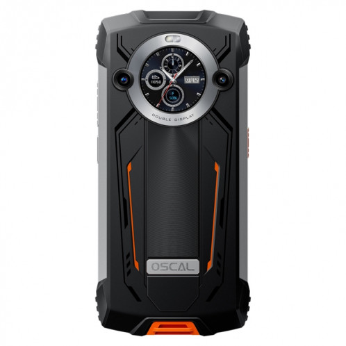  Blackview Oscal PILOT 2, IP68/IP69K/MIL-STD-810H, 6,5 pouces Android 14 MediaTek MT6789 Octa Core, réseau : 4G, OTG, NFC (Orange) SH904E557-035