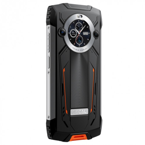  Blackview Oscal PILOT 2, IP68/IP69K/MIL-STD-810H, 6,5 pouces Android 14 MediaTek MT6789 Octa Core, réseau : 4G, OTG, NFC (Orange) SH904E557-035