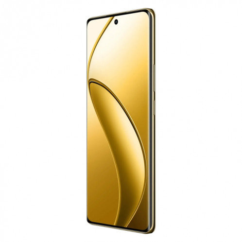 Realme 12 Pro+, 12 Go + 256 Go, identification par empreinte digitale à l'écran, 6,7 pouces Realme UI 5.0 Snapdragon 7s Gen 2 Octa Core, NFC, réseau : 5G, prise en charge de Google Play (or) SR373J489-025