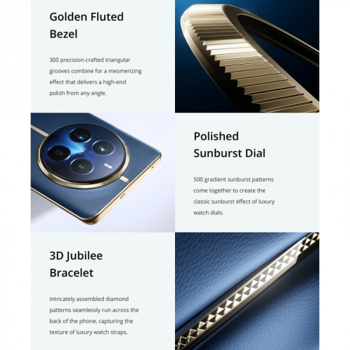 Realme 12 Pro+, 12 Go + 256 Go, identification par empreinte digitale à l'écran, 6,7 pouces Realme UI 5.0 Snapdragon 7s Gen 2 Octa Core, NFC, réseau : 5G, prise en charge Google Play (bleu) SR373L46-025