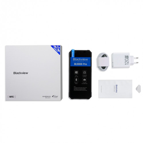  Blackview BL9000 Pro 5G, caméra d'imagerie thermique, 12 Go + 512 Go, IP68/IP69K/MIL-STD-810H, 6,78 pouces Android 14 MediaTek Dimensity 8020 Octa Core, réseau : 5G, NFC, OTG (Or) SB401J1074-014