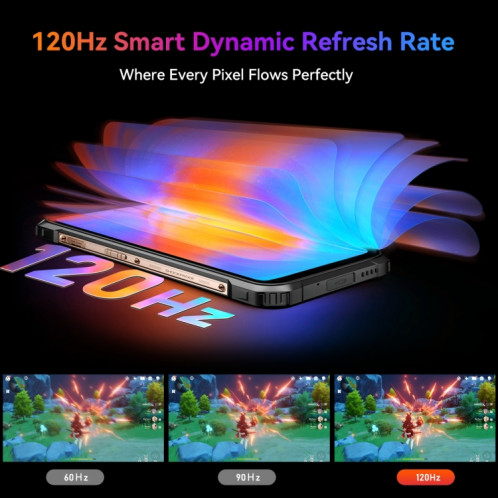  Blackview BL9000 Pro 5G, caméra d'imagerie thermique, 12 Go + 512 Go, IP68/IP69K/MIL-STD-810H, 6,78 pouces Android 14 MediaTek Dimensity 8020 Octa Core, réseau : 5G, NFC, OTG (Or) SB401J1074-014