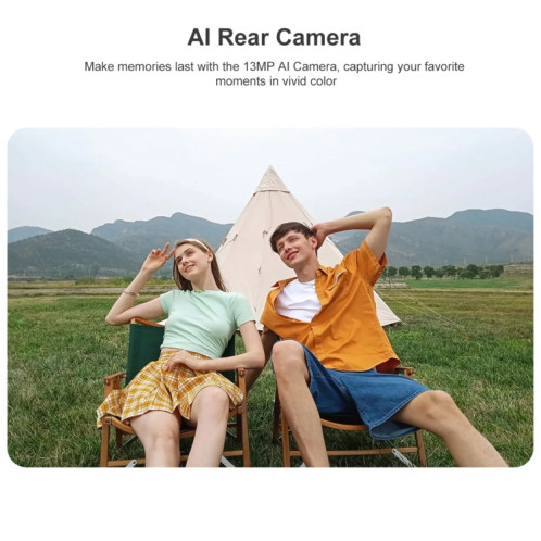 Xiaomi Redmi 9A, 4 Go + 64 Go, Batterie 5000 mAh, identification faciale, 6,53 pouces MIUI 12 MTK Helio G25 Octa Core jusqu'à 2,0 GHz, réseau : 4G, double SIM, prise en charge de Google Play (bleu) SX675L1591-015