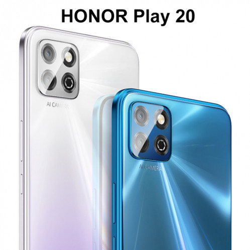 Honor Play 20 KOZ-AL00, 8 Go + 128 Go, version chinoise, Double caméra arrière, batterie 5000 mAh, 6,517 pouces Magic UI 4.0 (Android 10) Unisoc T610 Octa Core jusqu'à 1,8 GHz, réseau : 4G, ne prend pas en charge SH838S1020-016
