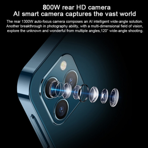 SOYES XS12, MERVEILLE+MERVEILLE, Reconnaissance faciale, 3,0 pouces Android 9.0 MTK6737M Quad Core jusqu'à 1,1 GHz, Bluetooth, WiFi, FM, Réseau : 4G, Dual SIM (Bleu) SS905L290-015