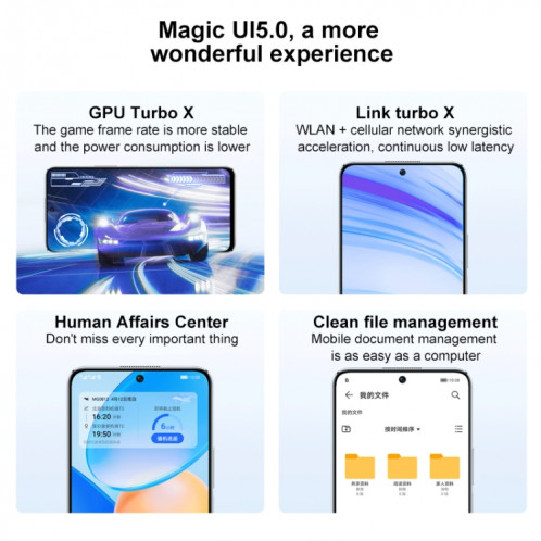 Honor Play6T Pro 5G TFY-AN40, 8 Go + 128 Go, version chinoise, Double caméra arrière, identification d'empreintes digitales latérales, batterie 4000 mAh, 6,7 pouces Magic UI 5.0 (Android 11) MediaTek Dimensity 810 SH104B1218-07