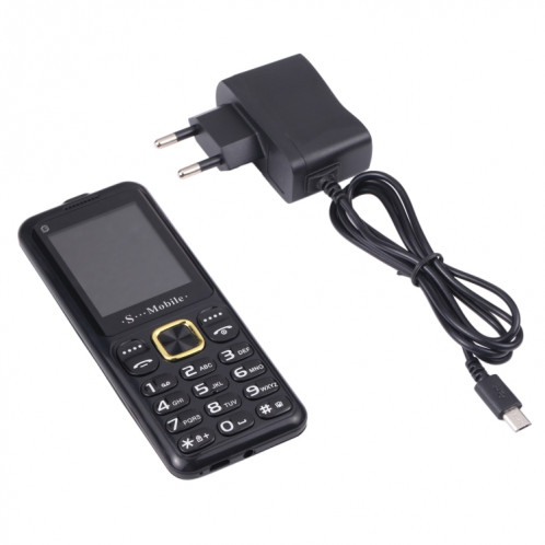 Téléphone pour personnes âgées W23, 2,2 pouces, batterie 800 mAh, 21 touches, prise en charge Bluetooth, FM, MP3, GSM, Triple SIM (vert) SH212G751-06