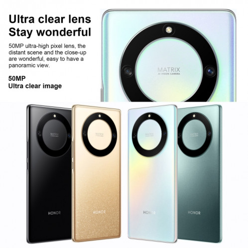 Honor X40 5G RMO-AN00, caméras 50MP, 8 Go + 256 Go, version chinoise, Caméras arrière doubles, identification des empreintes digitales de l'écran, batterie 5100 mAh, interface utilisateur magique 6,1 pouces / Android SH259S738-011