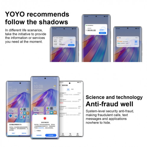 Honor X40 5G RMO-AN00, caméras 50MP, 8 Go + 256 Go, version chinoise, Caméras arrière doubles, identification des empreintes digitales de l'écran, batterie 5100 mAh, interface utilisateur magique 6,1 pouces / Android SH259S738-011