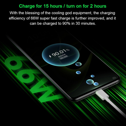 Honor X40 GT 5G ADT-AN00, caméras 50MP, 12 Go + 256 Go, version chinoise, Caméras triple arrière, identification d'empreintes digitales latérales, batterie 4800 mAh, 6,81 pouces Magic UI 6.1 / Android 12 Snapdragon SH271B1928-09