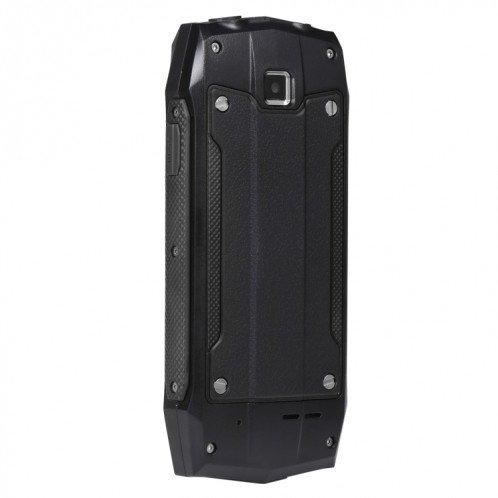 Téléphone robuste Rugtel R1C, IP68 étanche à la poussière antichoc, 2,4 pouces, MTK6261D, batterie 2000 mAh, SOS, FM, double SIM (noir) SR303B1763-014