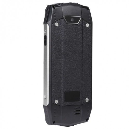 Téléphone robuste Rugtel R3C, IP68 étanche à la poussière antichoc, 2,8 pouces, MTK6261D, batterie 2500 mAh, SOS, FM, double SIM (argent) SR306S562-014