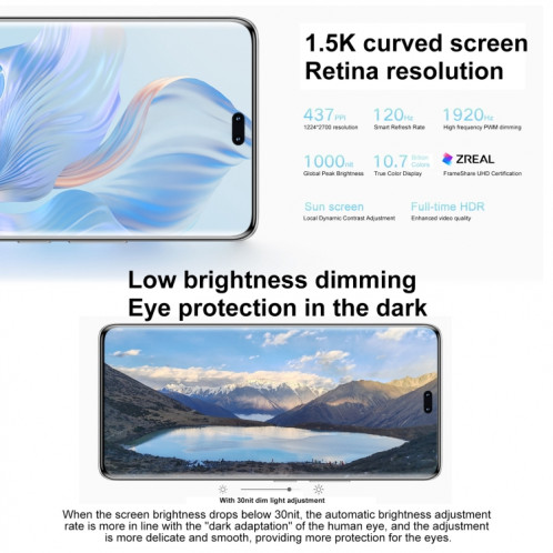 Honor 80 Pro 5G ANP-AN00, caméras 160MP, 8 Go + 256 Go, version chinoise, Caméras triple arrière, identification des empreintes digitales de l'écran, 6,78 pouces Magic UI 7.0 Qualcomm Snapdragon 8+ Gen1 Octa Core SH323F1216-08