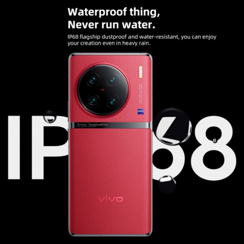 vivo X90 Pro + 5G, appareil photo 64MP, 12 Go + 256 Go, Caméras arrière quadruples, identification des empreintes digitales de l'écran / identification du visage, batterie 4700 mAh, 6,78 pouces Android 13.0 OriginOS 3 SV355B717-012