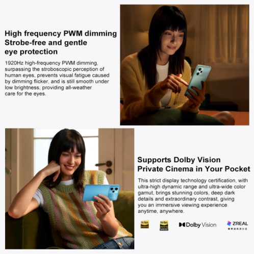 Xiaomi Redmi Note 12 Vitesse Pro 5G, appareil photo 108MP, 8 Go + 256 Go, Caméras triple arrière, batterie 5000 mAh, 6,67 pouces MIUI 14 Snapdragon 778G Octa Core jusqu'à 2,4 GHz, réseau : 5G, double SIM, NFC, IR SX372B125-014