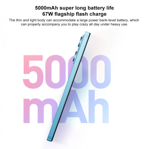 Xiaomi Redmi Note 12 Vitesse Pro 5G, appareil photo 108MP, 8 Go + 256 Go, Caméras triple arrière, batterie 5000 mAh, 6,67 pouces MIUI 14 Snapdragon 778G Octa Core jusqu'à 2,4 GHz, réseau : 5G, double SIM, NFC, IR SX372B125-014