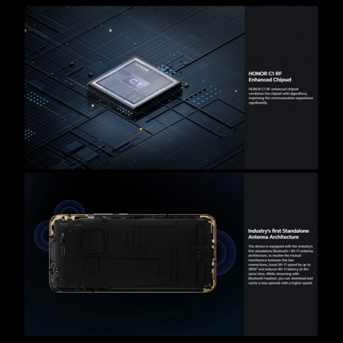 Honor Magic5 Pro 5G PGT-AN10, appareil photo 50MP, 16 Go + 512 Go, version chinoise, Caméras triple arrière, identification des empreintes digitales de l'écran, batterie 5450 mAh, 6,81 pouces Magic UI 7.1 / Android 13 SH93JB247-018