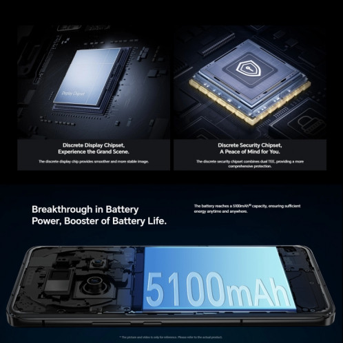 Honor Magic5 Pro 5G PGT-AN10, appareil photo 50MP, 16 Go + 512 Go, version chinoise, Caméras triple arrière, identification des empreintes digitales de l'écran, batterie 5450 mAh, 6,81 pouces Magic UI 7.1 / Android 13 SH93JB247-018