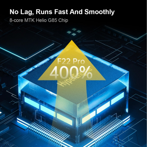 QIN F22 Pro 4G, 4 Go + 64 Go, 3,54 pouces Android 12 Helio G85 Octa Core, réseau : 4G, OTG, télécommande infrarouge, SIM unique, prise en charge de Google Play (noir) SH409B1959-010
