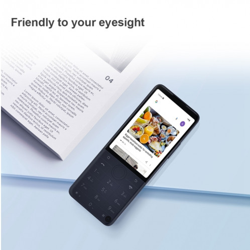 QIN F22 Pro 4G, 4 Go + 64 Go, 3,54 pouces Android 12 Helio G85 Octa Core, réseau : 4G, OTG, télécommande infrarouge, SIM unique, prise en charge de Google Play (noir) SH409B1959-010
