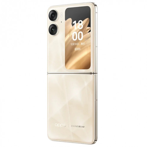 OPPO Find N2 Flip 16 Go + 512 Go, appareil photo 50MP, version chinoise, Double caméra arrière, identification du visage et identification des empreintes digitales latérales, écran 6,8 pouces + 3,26 pouces, ColorOS SO441J556-017