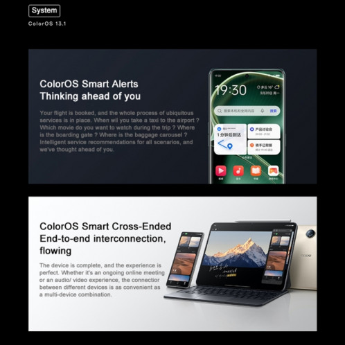 OPPO Find X6 5G, 12 Go + 256 Go, appareil photo 50MP, version chinoise, Triple caméras arrière, 6,74 pouces ColorOS 13.1 Dimensity 9200 Octa Core jusqu'à 3,05 GHz, réseau : 5G, prise en charge de Google Play SO42NB1305-014