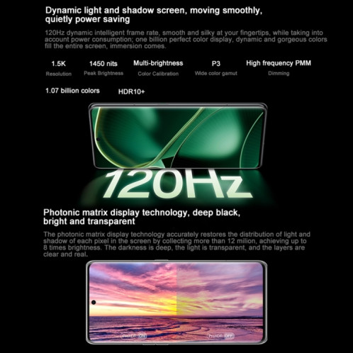 OPPO Find X6 5G, 12 Go + 256 Go, appareil photo 50MP, version chinoise, Triple caméras arrière, 6,74 pouces ColorOS 13.1 Dimensity 9200 Octa Core jusqu'à 3,05 GHz, réseau : 5G, prise en charge de Google Play (vert) SO442G1307-014