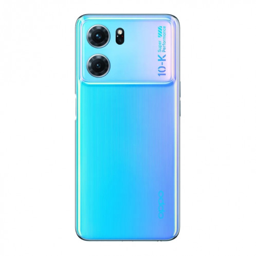 OPPO K10 5G, 12 Go + 256 Go, appareil photo 64MP, version chinoise, Triple caméras arrière, identification d'empreintes digitales latérales, 6,59 pouces ColorOS 12.1 Dimensity 8000-MAX Octa Core jusqu'à 2,75 Ghz, SO449L1397-011
