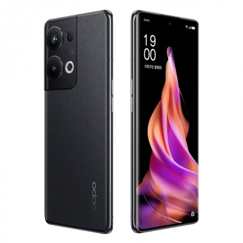 OPPO Reno9 Pro + 5G, 16 Go + 512 Go, appareil photo 50MP, version chinoise, Triple caméras arrière, 6,7 pouces ColorOS 13 / Android 13 Qualcomm Snapdragon 8+ Octa Core jusqu'à 2,995 GHz, réseau : 5G, prise en charge SO459B1893-010