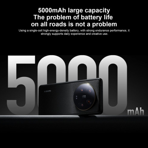 Xiaomi 13 Ultra, appareil photo 50MP, 12 Go + 256 Go, Caméras arrière Quad Leica, identification d'empreintes digitales à l'écran, batterie 5000 mAh, 6,73 pouces 2K OLED MIUI 14 Qualcomm Snapdragon 8 Gen2 Octa Core 4 SX81OG1947-014