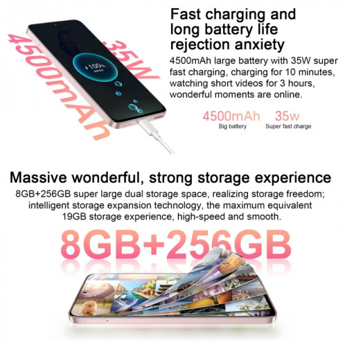 Honor X50i 5G CRT-AN00, caméras 100MP, 8 Go + 256 Go, version chinoise, Caméras arrière doubles, identification d'empreintes digitales latérales, batterie 4500 mAh, 6,7 pouces MagicOS 7.1 / Android 13 Dimensity 6020 SH89QC383-011