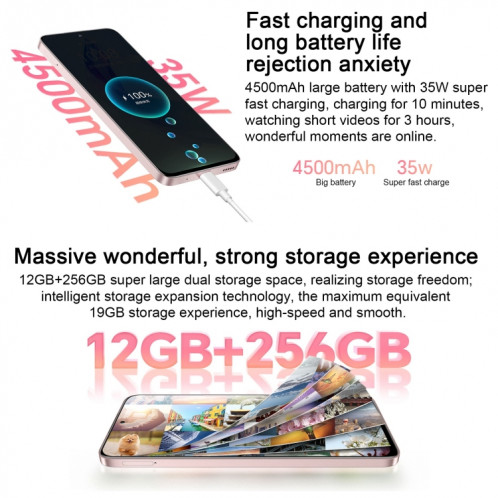 Honor X50i 5G CRT-AN00, caméras 100MP, 12 Go + 256 Go, version chinoise, Caméras arrière doubles, identification d'empreintes digitales latérales, batterie 4500 mAh, 6,7 pouces MagicOS 7.1 / Android 13 Dimensity 6020 SH490F623-011