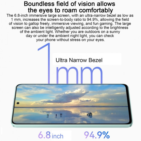 Huawei Enjoy 60 Pro 128 Go MAO-AL00, version chinoise, Caméras arrière doubles, identification d'empreintes digitales latérales, batterie 5000 mAh, 6,8 pouces HarmonyOS 3.0 Qualcomm Snapdragon 680 Octa Core, réseau : SH504B315-010