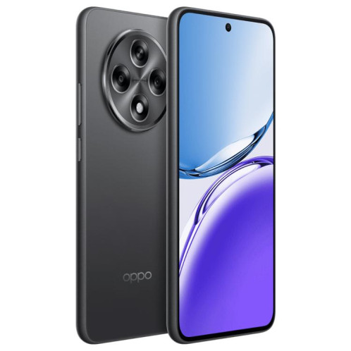OPPO A3i Plus, 12 Go + 512 Go, écran 6,7 pouces, lecteur d'empreintes digitales, ColorOS 14.0, Qualcomm Snapdragon 695 5G Octa Core, OTG, réseau 5G (noir) SO561B1425-015