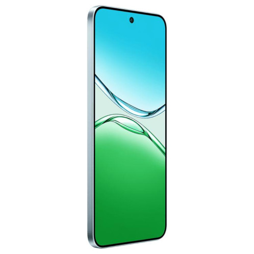 OPPO A5 5G, 8 Go + 256 Go, écran 6,7 pouces, lecteur d'empreintes digitales, ColorOS 15.0, Qualcomm Snapdragon 6 Gen 1 Octa Core, OTG, NFC, réseau 5G (bleu) SO563L1008-019