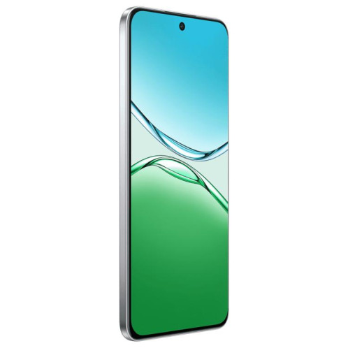 OPPO A5 Pro, 12 Go + 256 Go, écran 6,7 pouces, lecteur d'empreintes digitales, ColorOS 15.0, MediaTek Dimensity 7300 Octa Core, OTG, NFC, réseau 5G (blanc) SO568W516-021