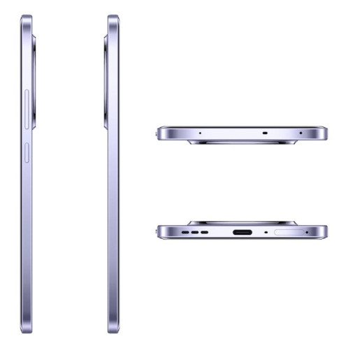 OPPO A5 Pro, 12 Go + 512 Go, écran 6,7 pouces, lecteur d'empreintes digitales, ColorOS 15.0, MediaTek Dimensity 7300 Octa Core, OTG, NFC, réseau 5G (violet) SO569P1683-021