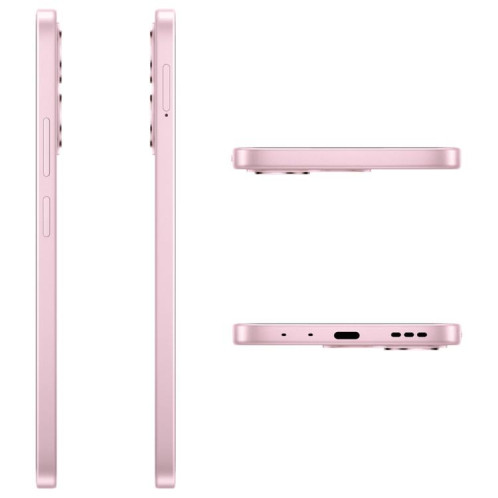 OPPO A5 Vitality 5G, 12 Go + 512 Go, lecteur d'empreintes digitales latéral, 6,67 pouces, ColorOS 15.0, MediaTek Dimensity 6300 Octa Core, OTG, réseau 5G (rose) SO572F147-018