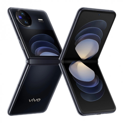 vivo X Flip 5G, appareil photo 50MP, 12 Go + 256 Go, Caméras arrière doubles, identification d'empreintes digitales latérales, batterie 4400 mAh, 6,74 pouces + 3,0 pouces Android 13.0 OriginOS 3 Qualcomm Snapdragon 8+ SV821B1300-018