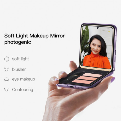 vivo X Flip 5G, appareil photo 50MP, 12 Go + 256 Go, Caméras arrière doubles, identification d'empreintes digitales latérales, batterie 4400 mAh, 6,74 pouces + 3,0 pouces Android 13.0 OriginOS 3 Qualcomm Snapdragon 8+ SV821B1300-018